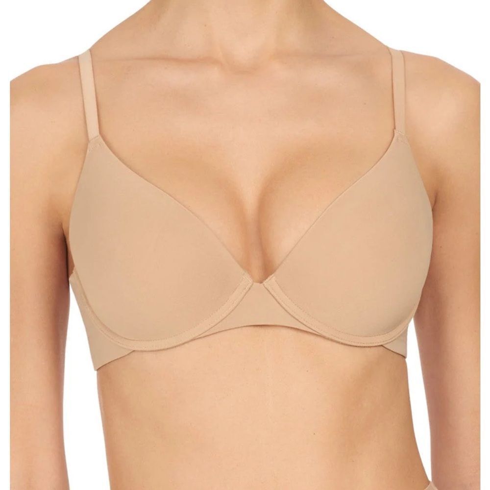 Natori Minimal Convertible Push-Up Bra in Cafe 727229 34C NEW MSRP $66